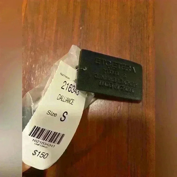 W by Worth Leather Belt NWT - Picture 5 of 5